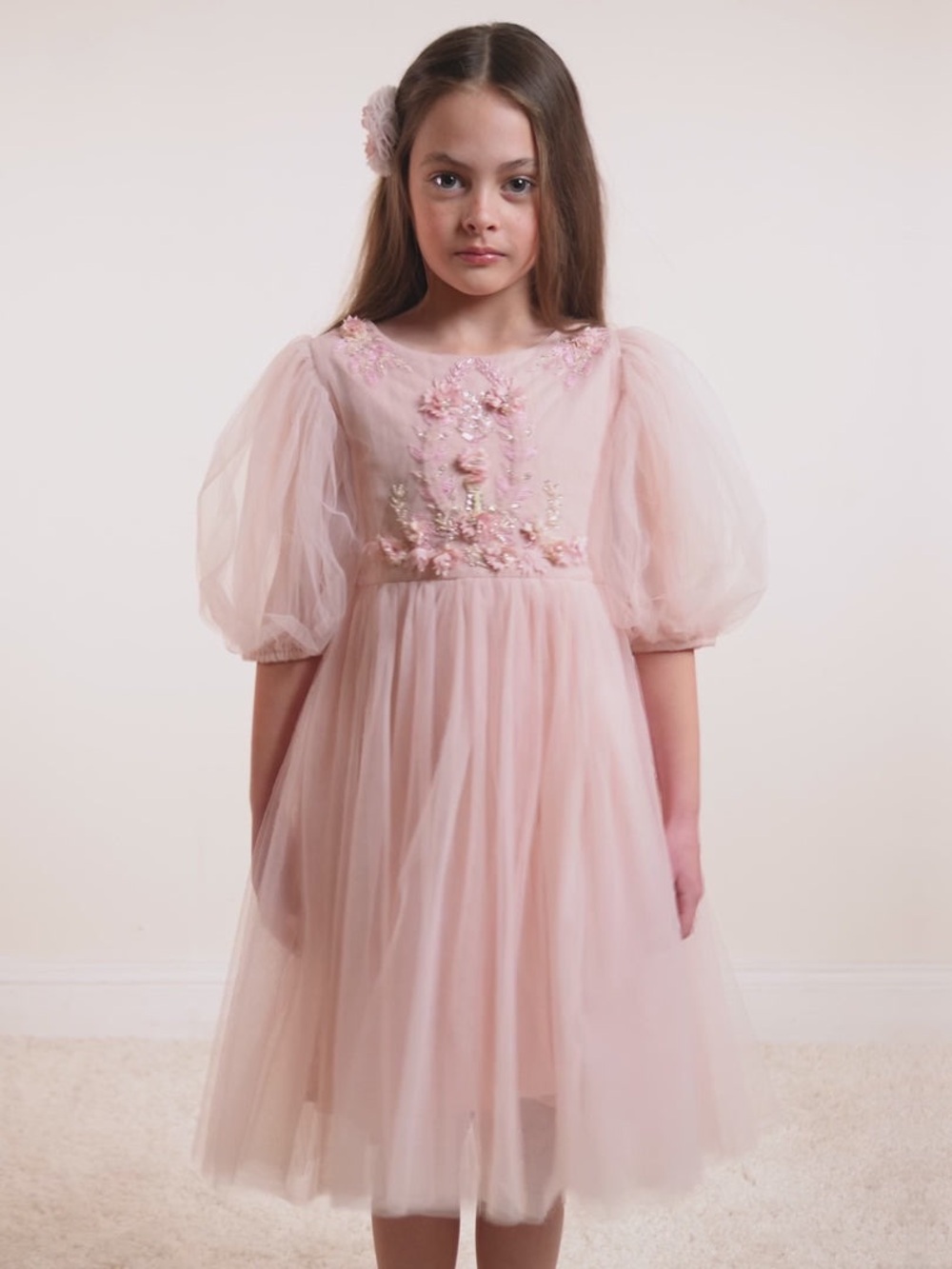 Tutu du Monde Charmed Tulle Dress Hazel Pink 4-5Y